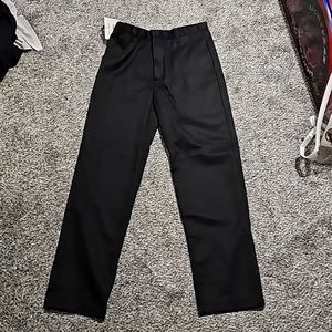 Boys size 18 black uniform pants NWT